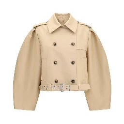 Beige Cotton Jacket