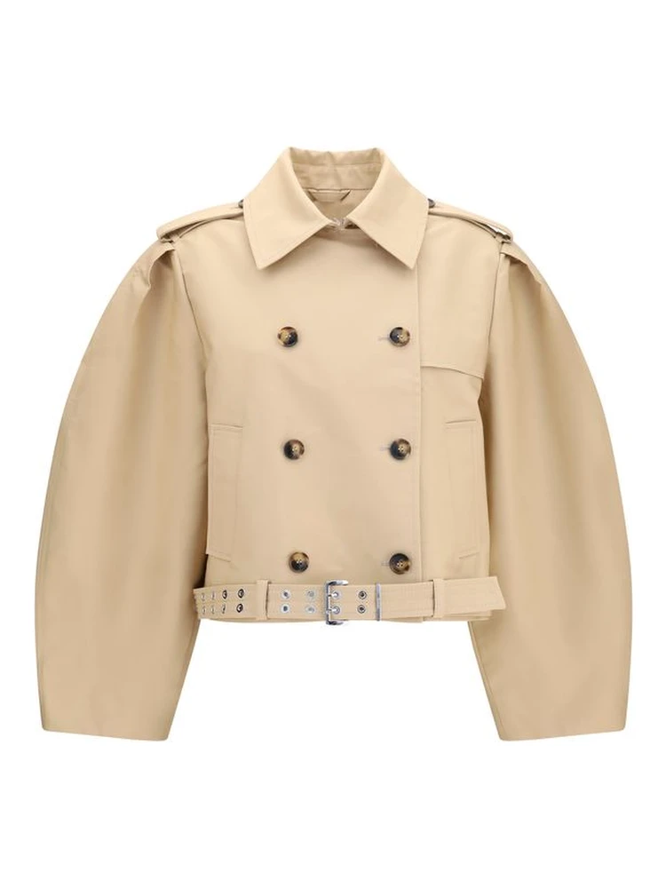 Beige Cotton Jacket