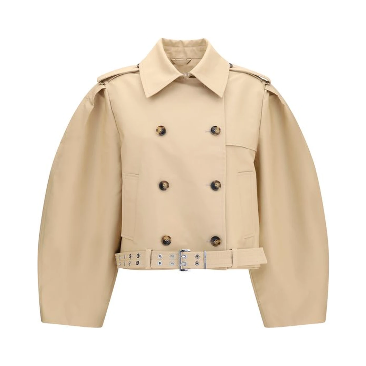 Beige Cotton Jacket
