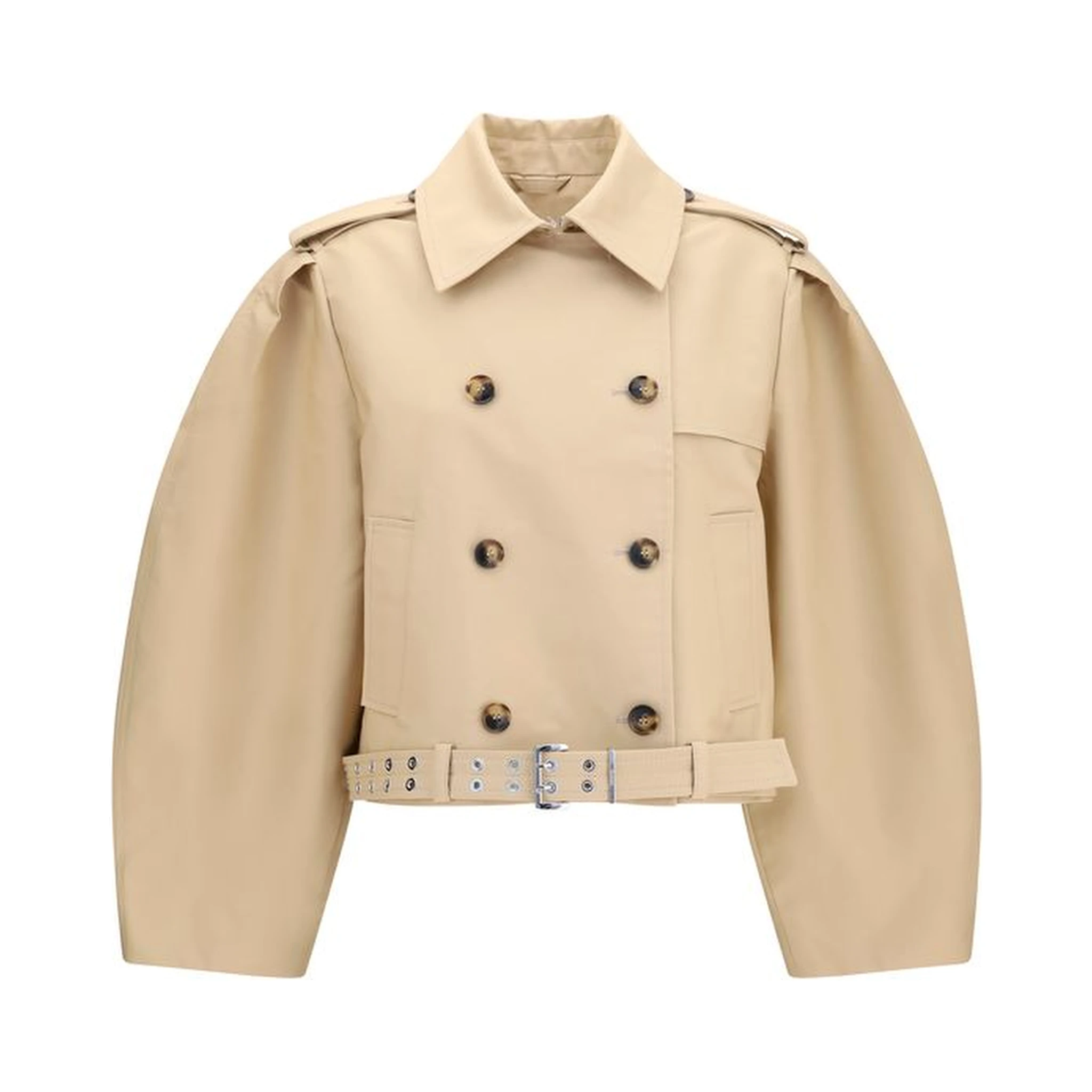 Beige Cotton Jacket