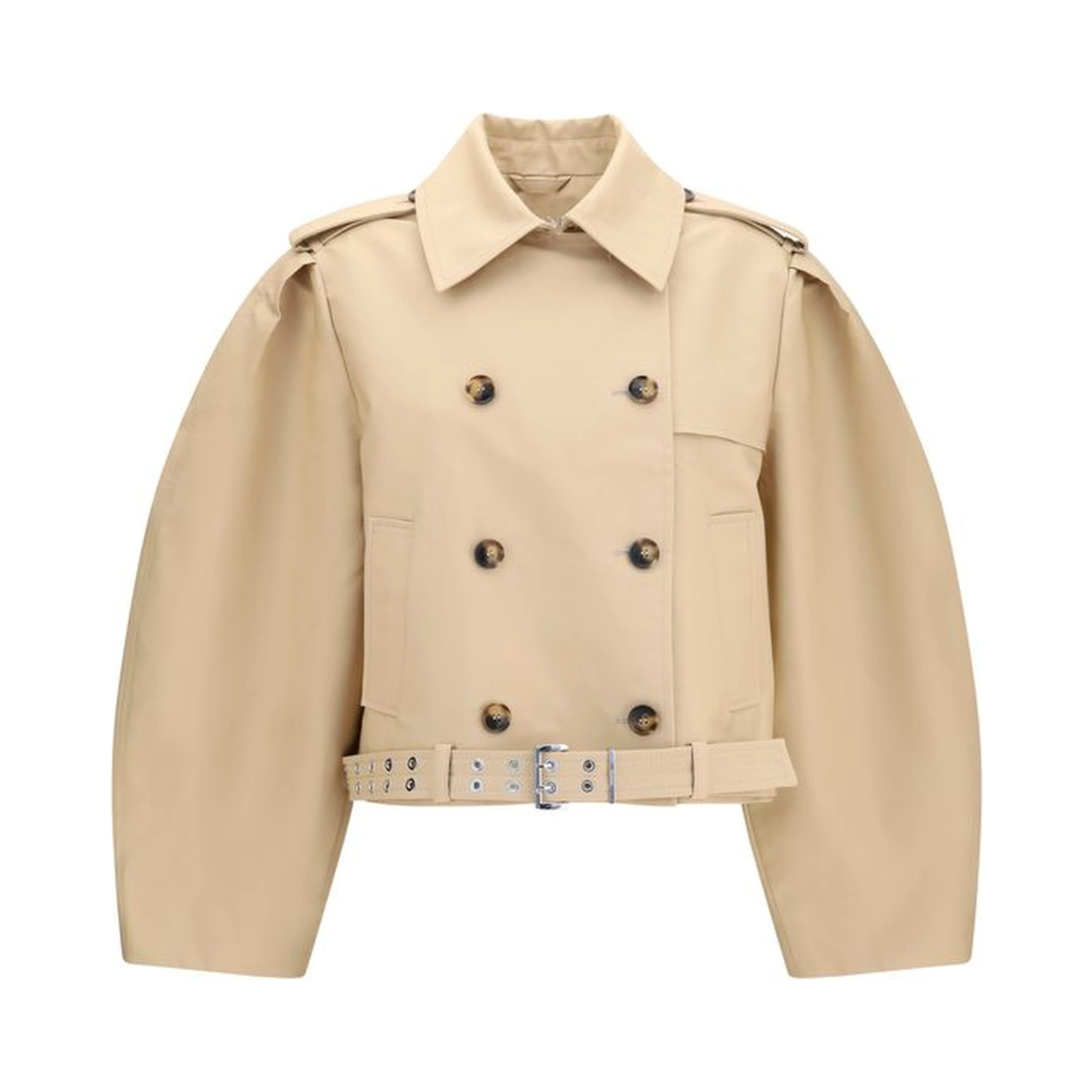Beige Cotton Jacket