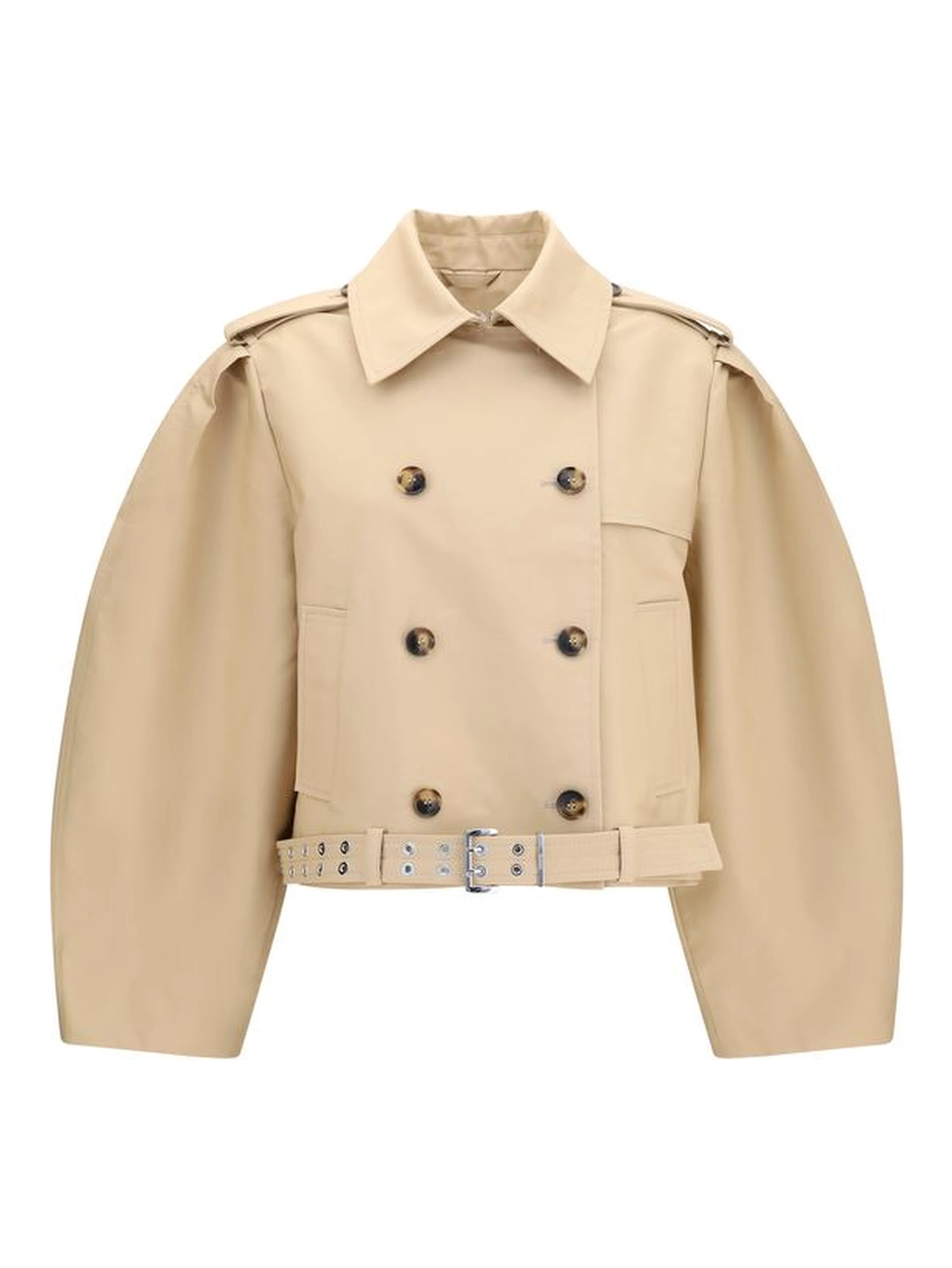 Beige Cotton Jacket
