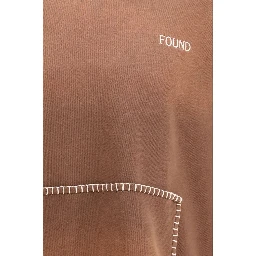 Brown Cotton Sweatshirt