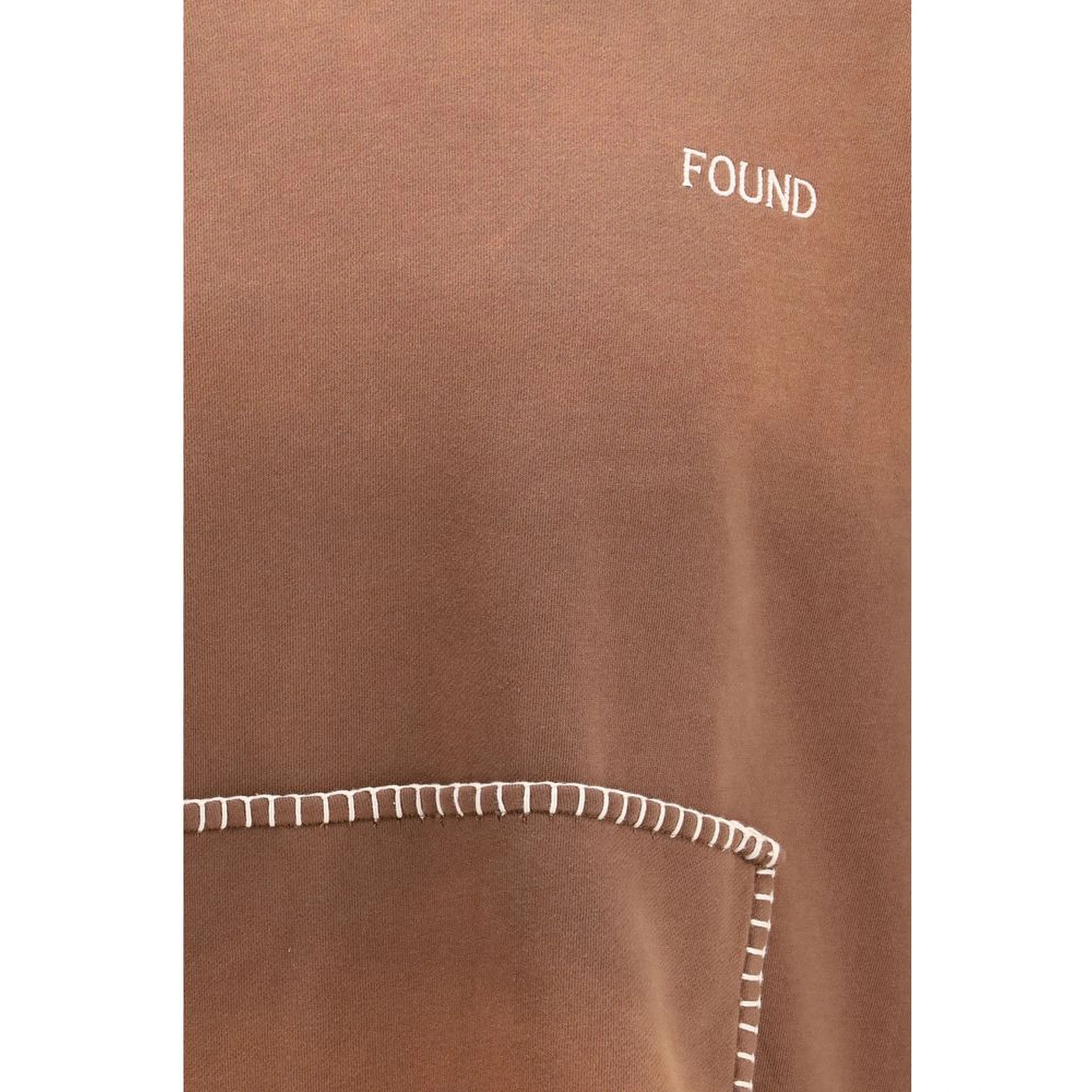 Brown Cotton Sweatshirt