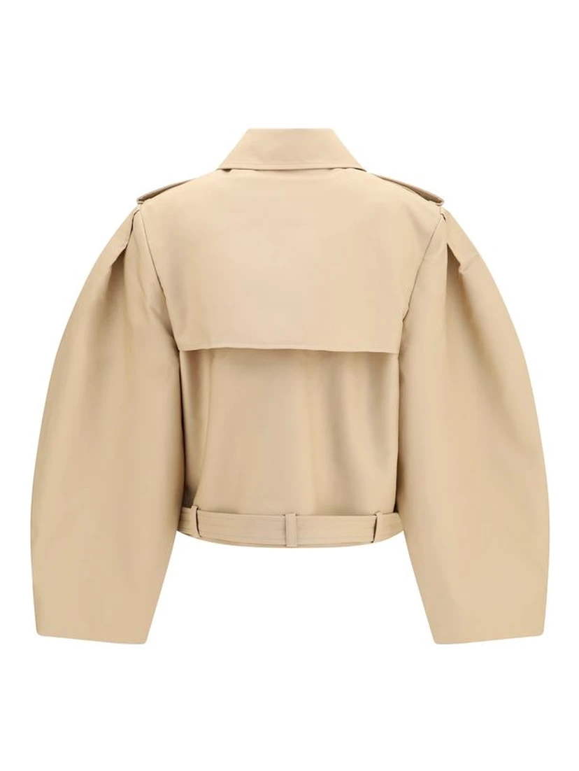 Beige Cotton Jacket