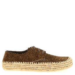 Brown Calfskin Espadrilles