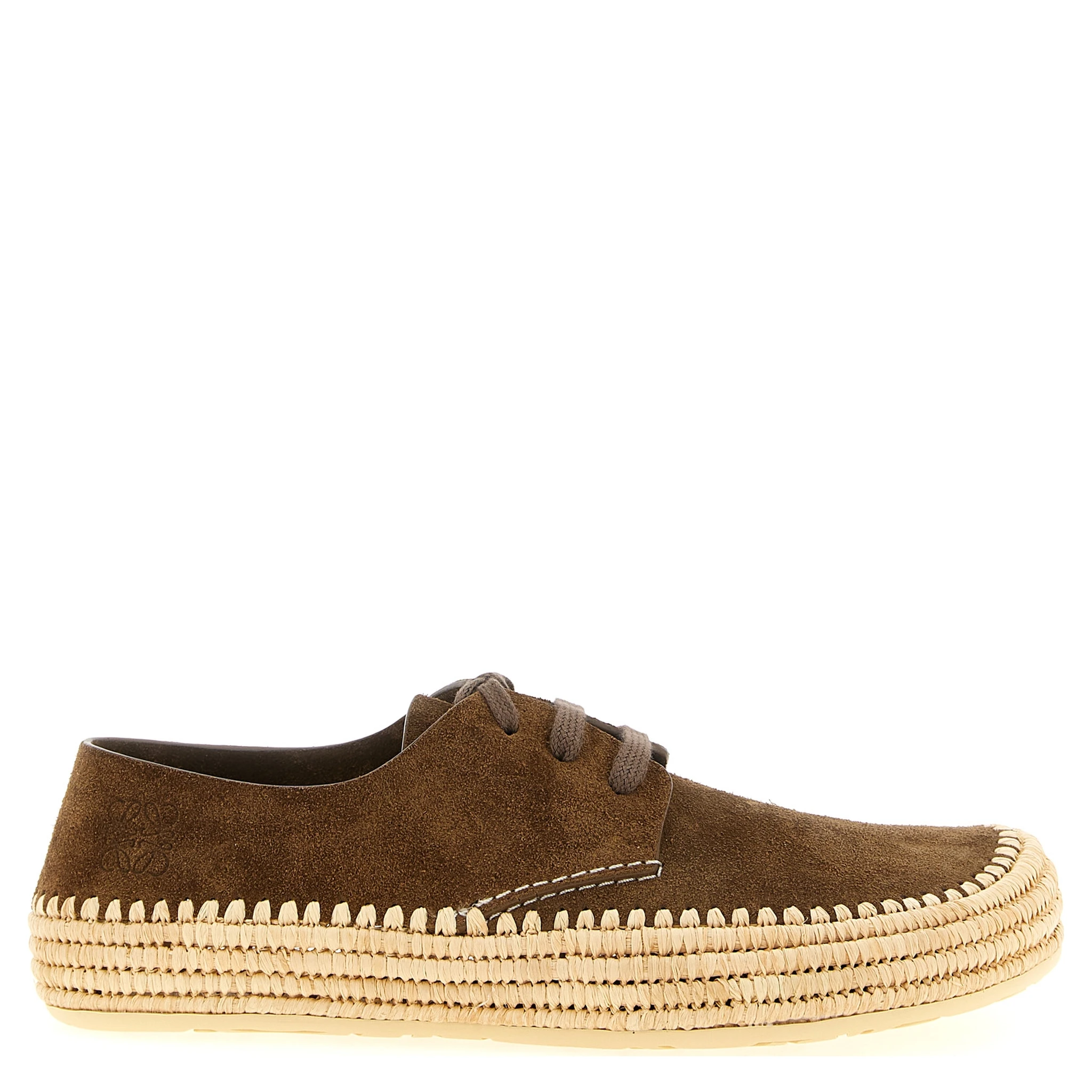Brown Calfskin Espadrilles