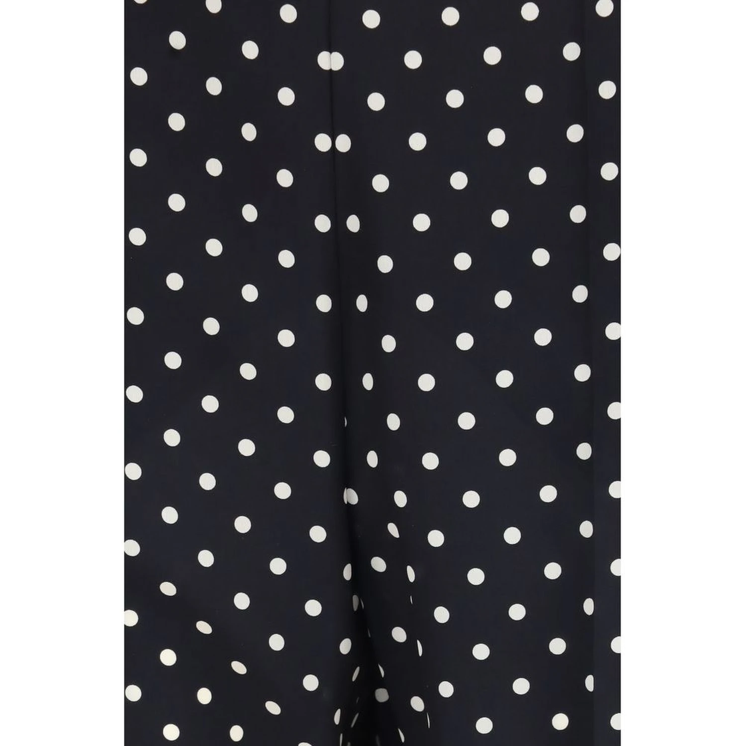 Black Silk Cropped Pants
