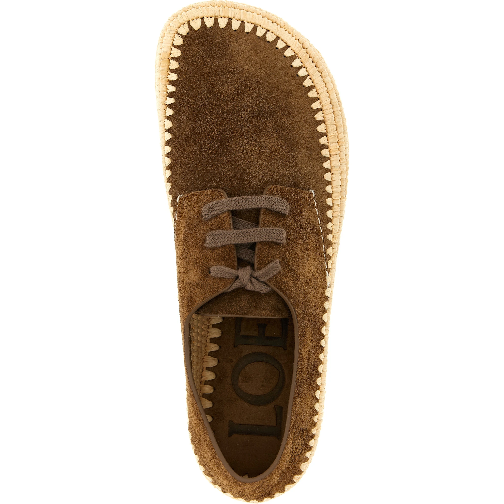 Brown Calfskin Espadrilles