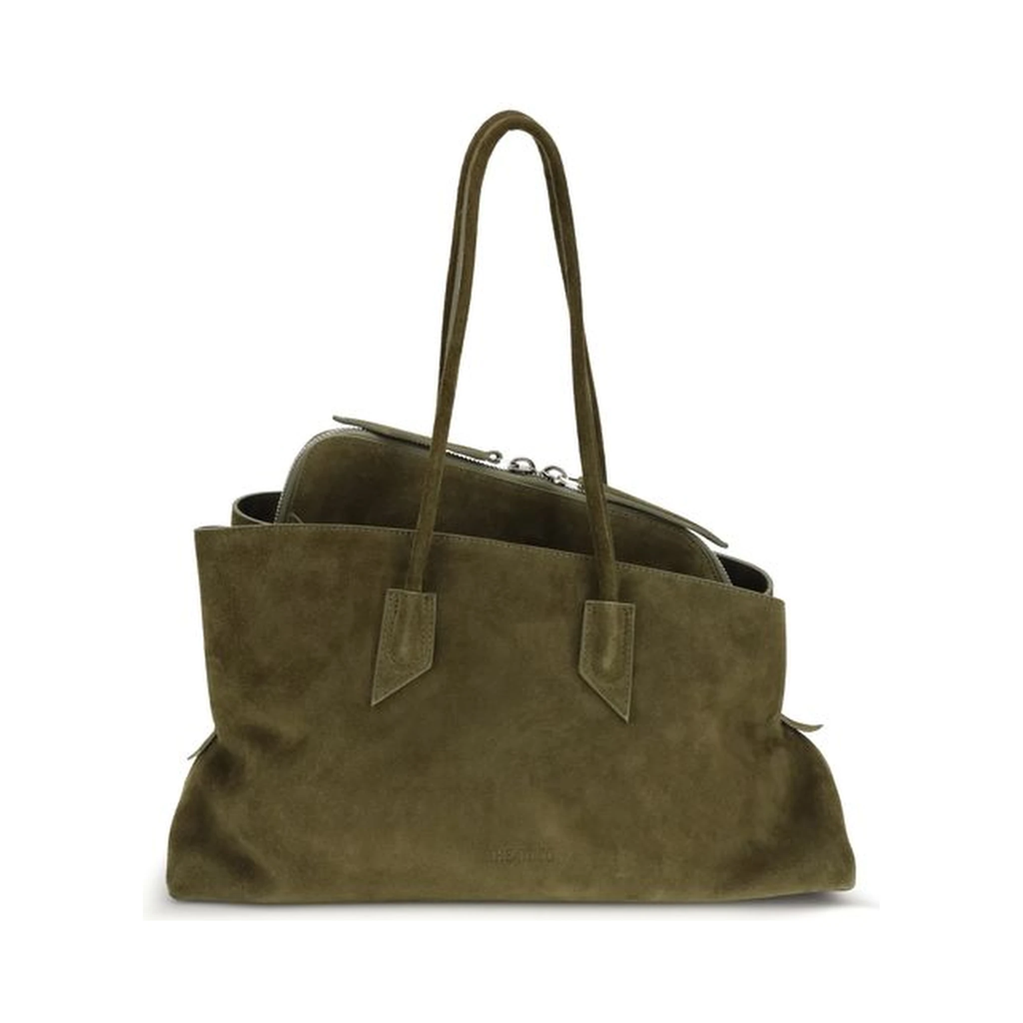 Bicolor Calf Leather Bos Taurus Shoulder Bag