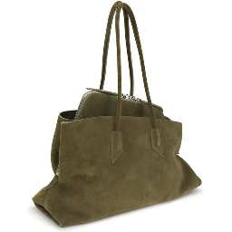 Bicolor Calf Leather Bos Taurus Shoulder Bag