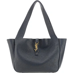 Black Leather Shoulder Bag
