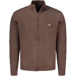 Brown Polyester Sweater