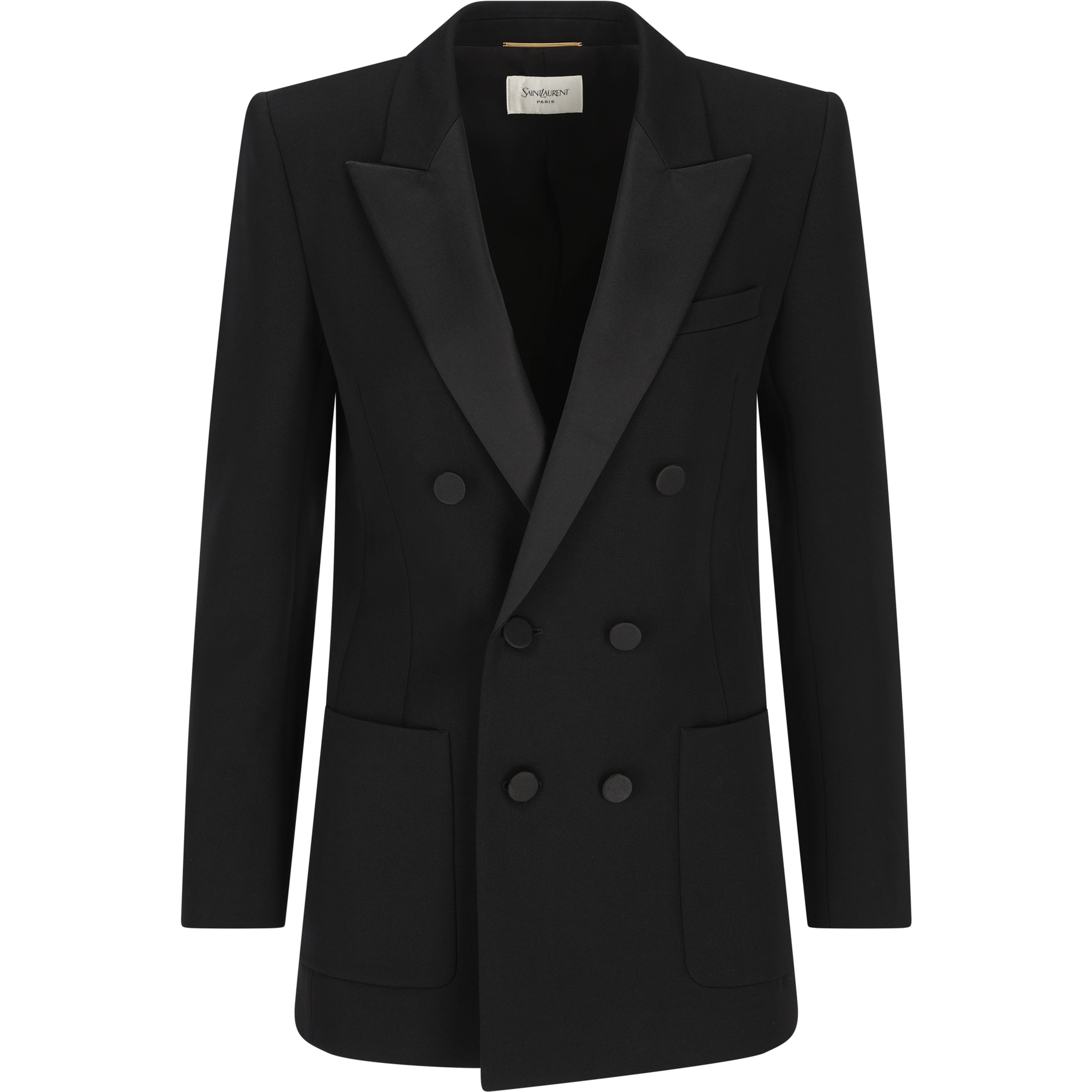 Saint Laurent Jackets Black