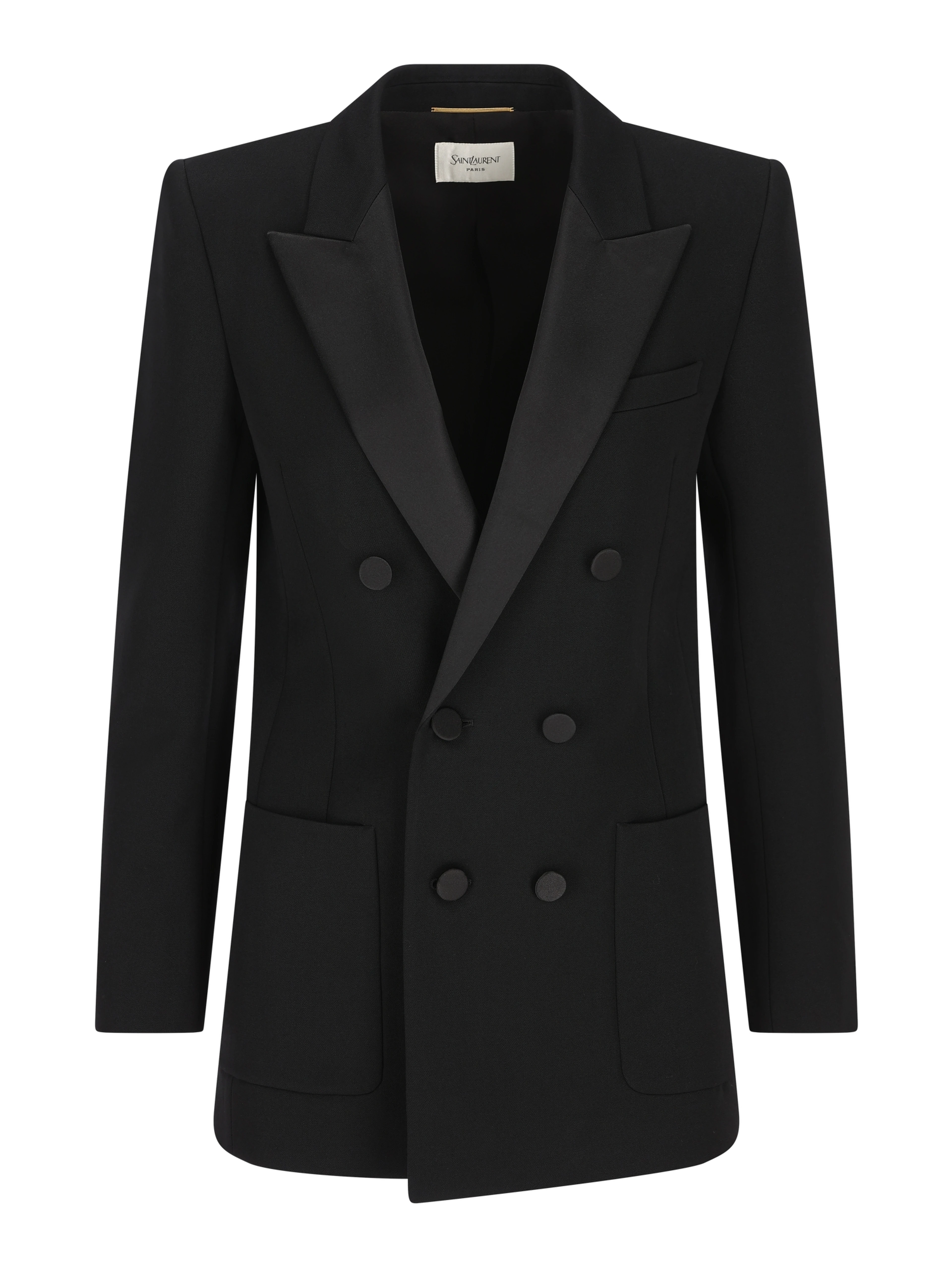 Saint Laurent Jackets Black
