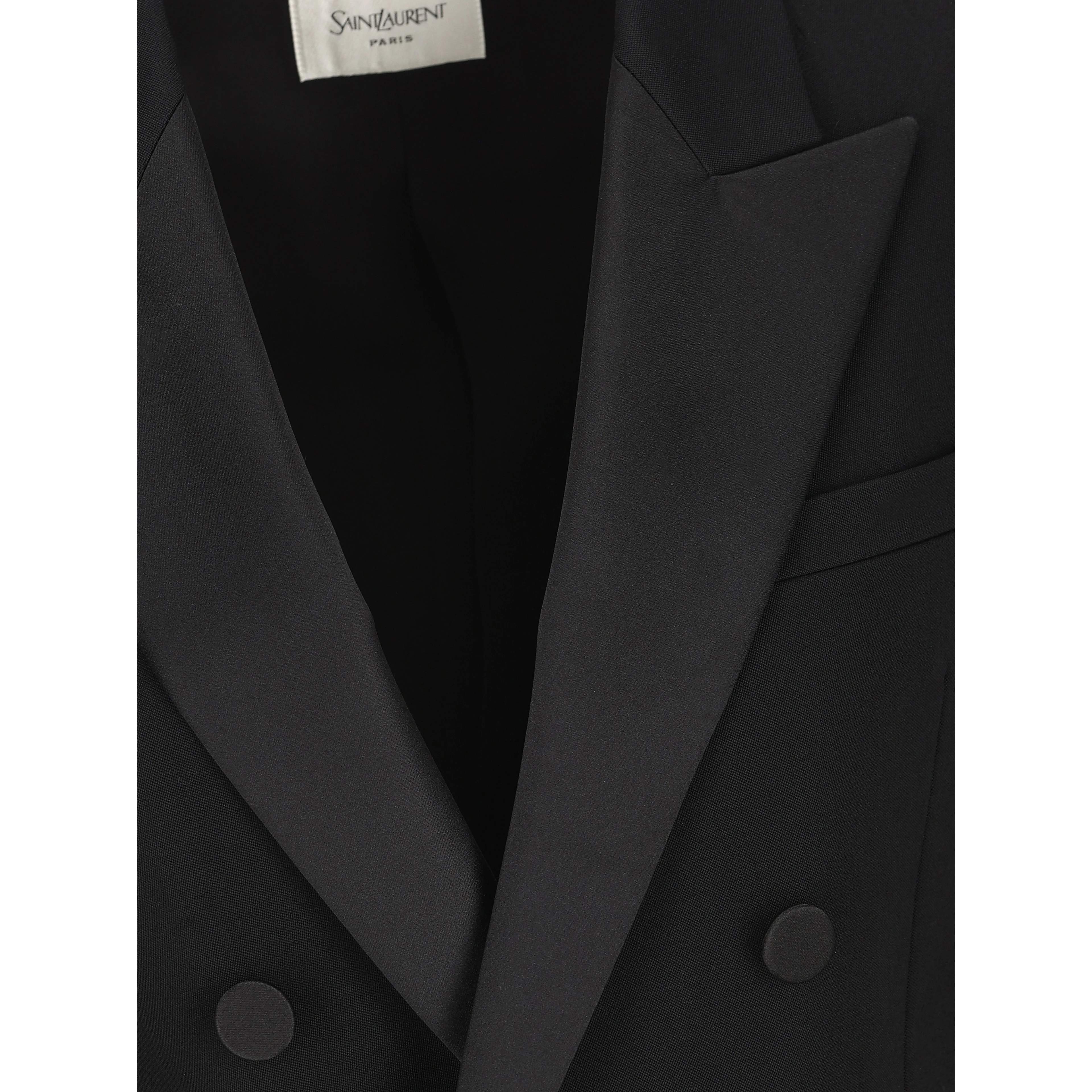 Saint Laurent Jackets Black