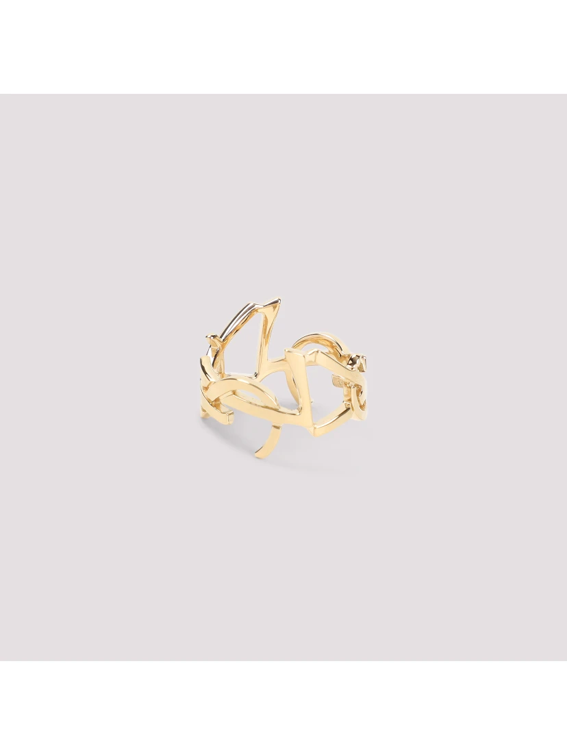Saint Laurent Scarf Cassandre Ring
