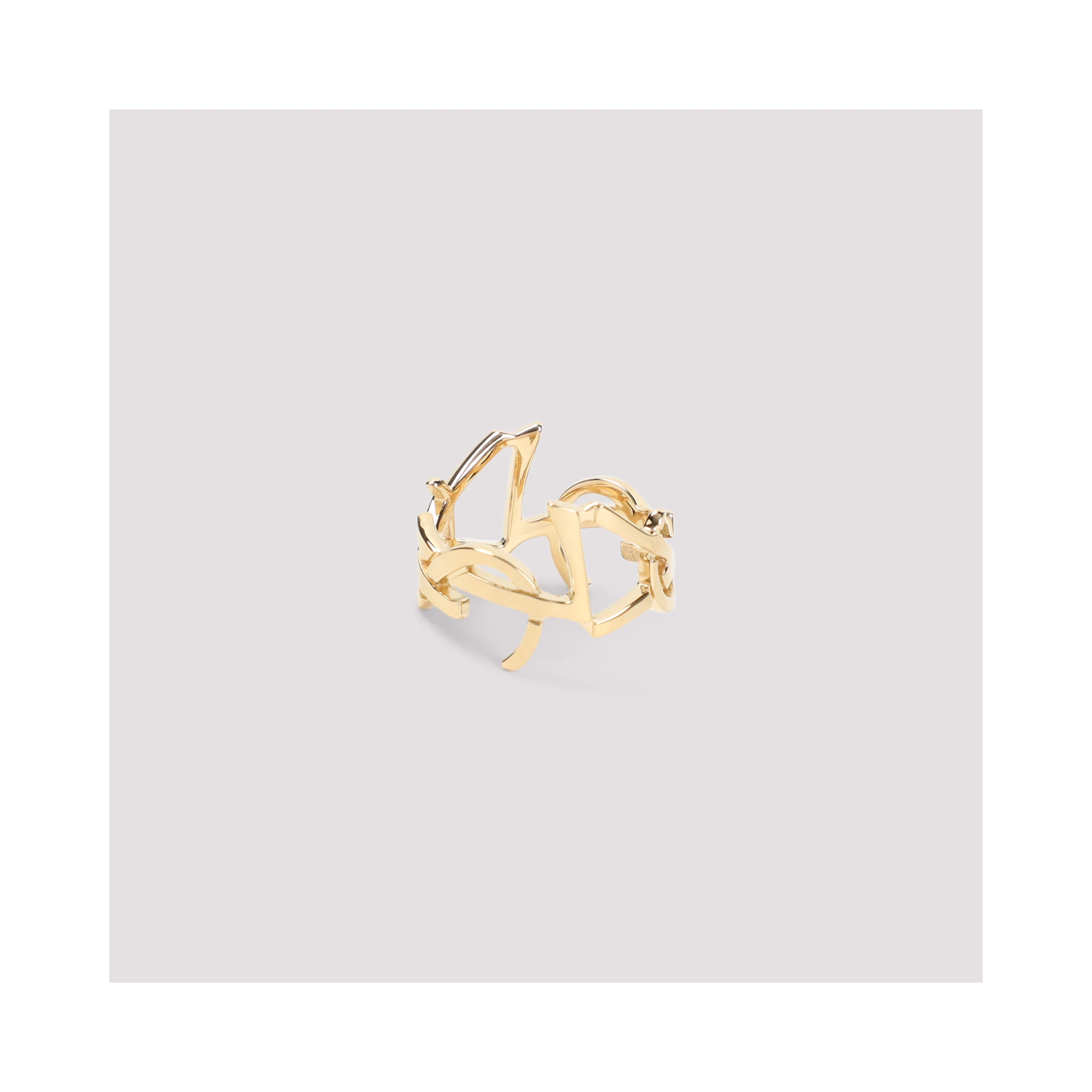 Saint Laurent Scarf Cassandre Ring