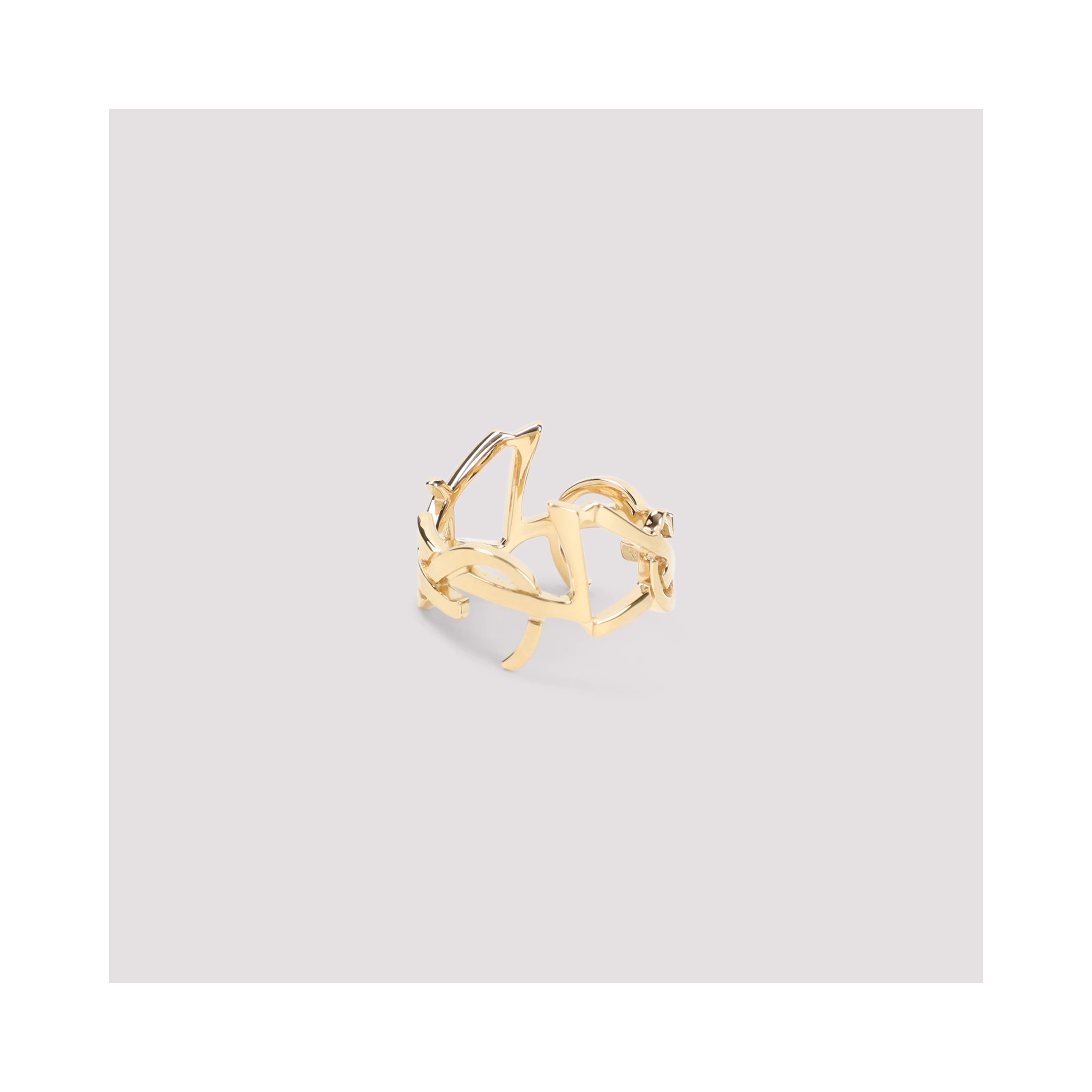 Saint Laurent Scarf Cassandre Ring