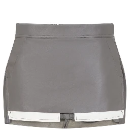 Rick Owens Fog Cutoff Mini Skirt