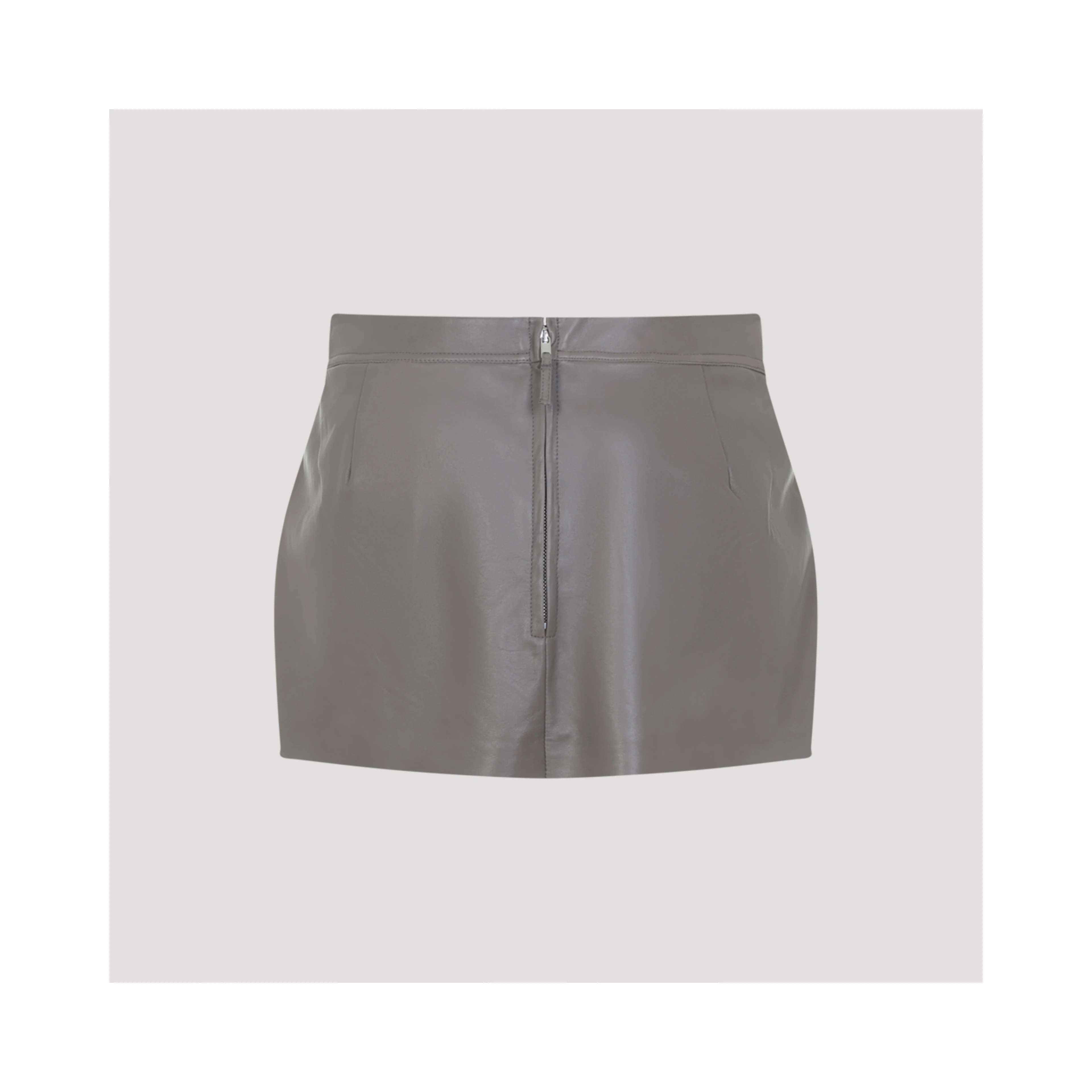 Rick Owens Fog Cutoff Mini Skirt