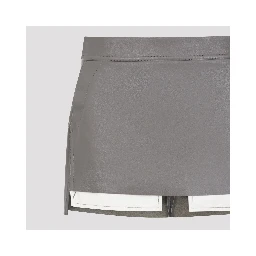 Rick Owens Fog Cutoff Mini Skirt