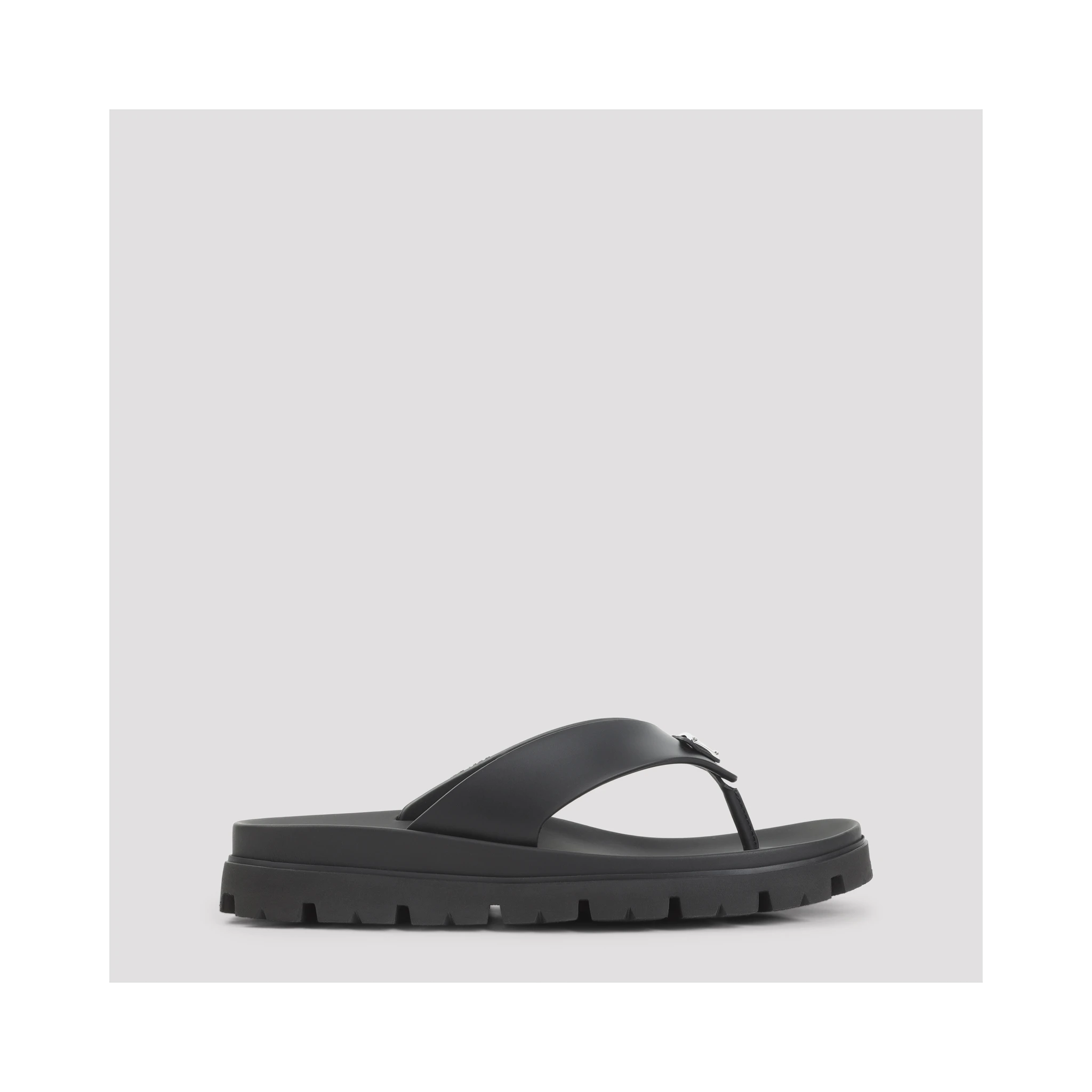 Prada Soft Cage Thongs Sandals