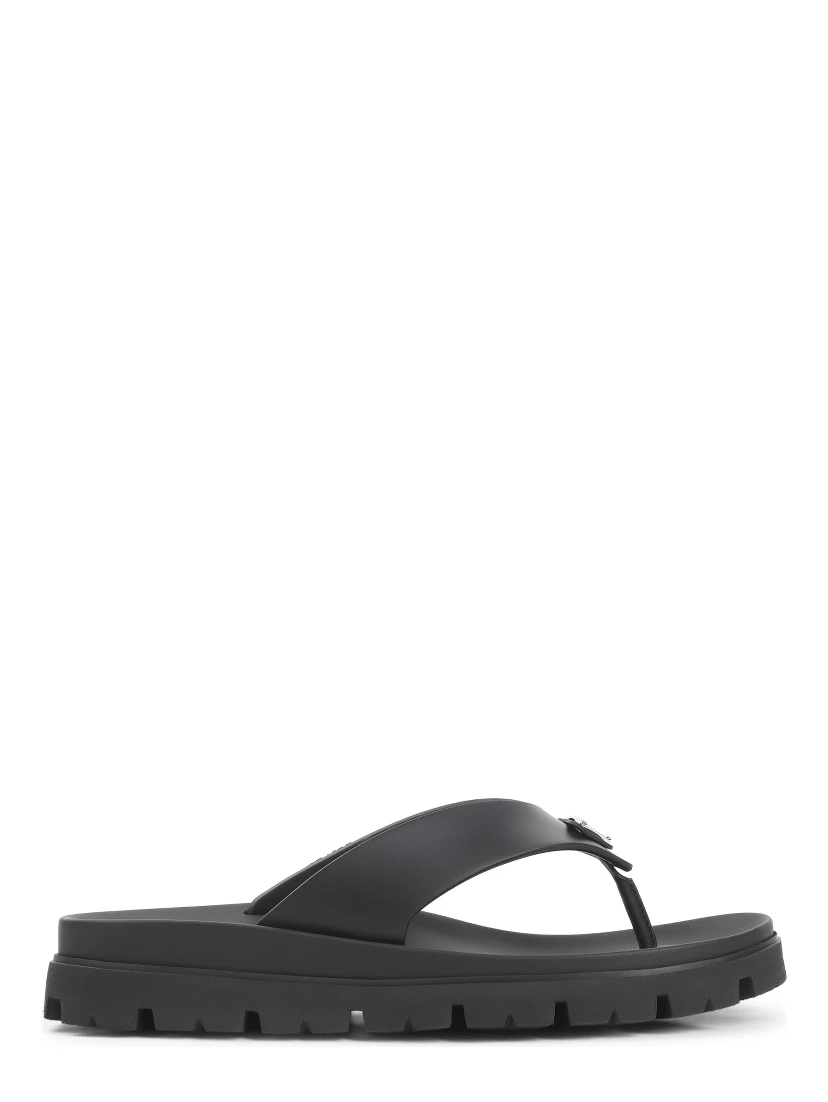 Prada Soft Cage Thongs Sandals