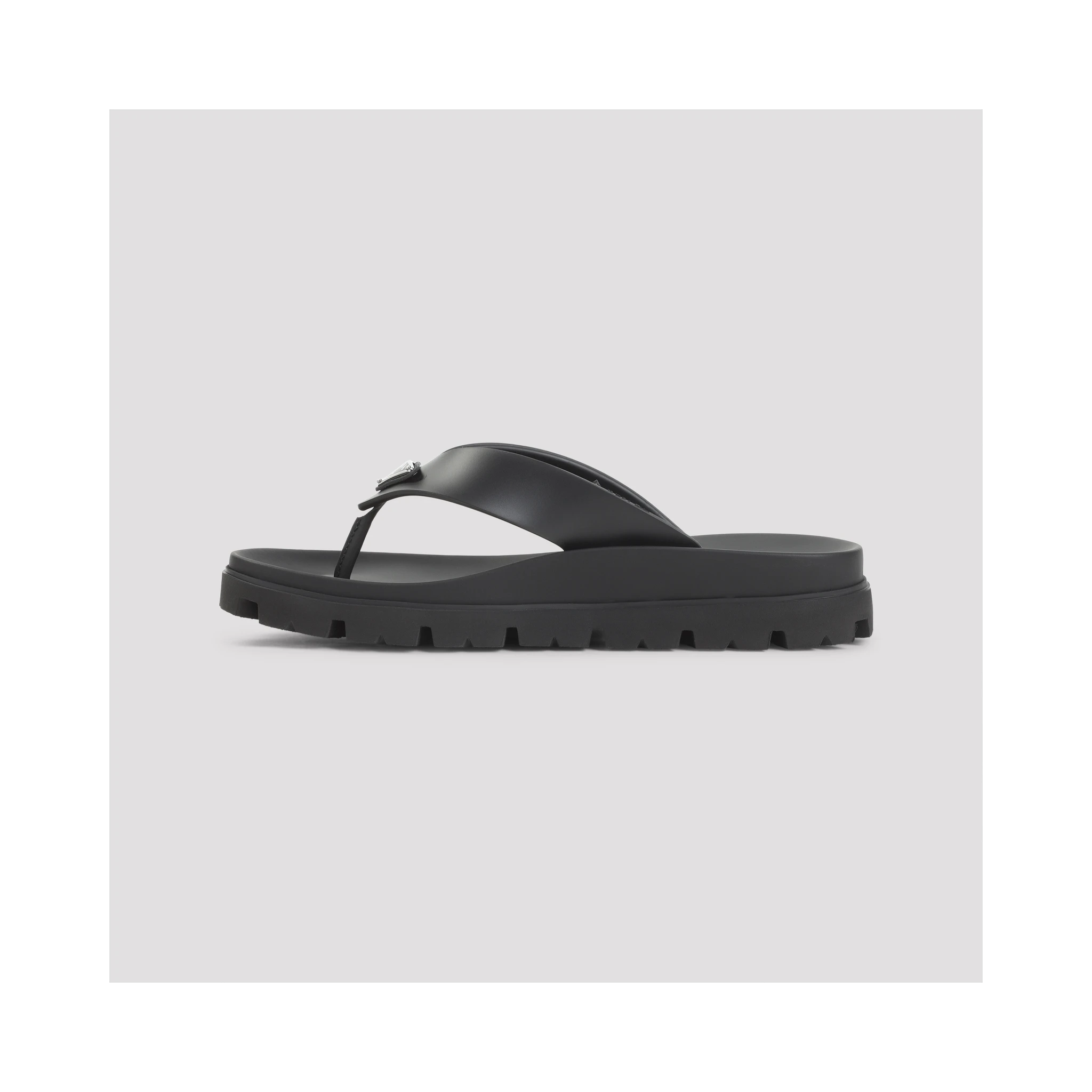 Prada Soft Cage Thongs Sandals