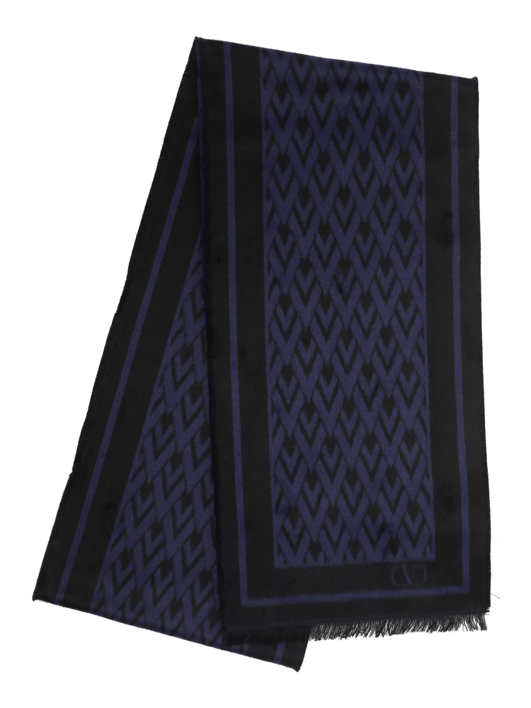 Valentino Garavani Scarfs Blue