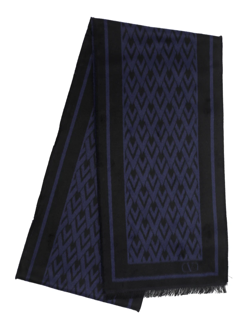Valentino Garavani Scarfs Blue
