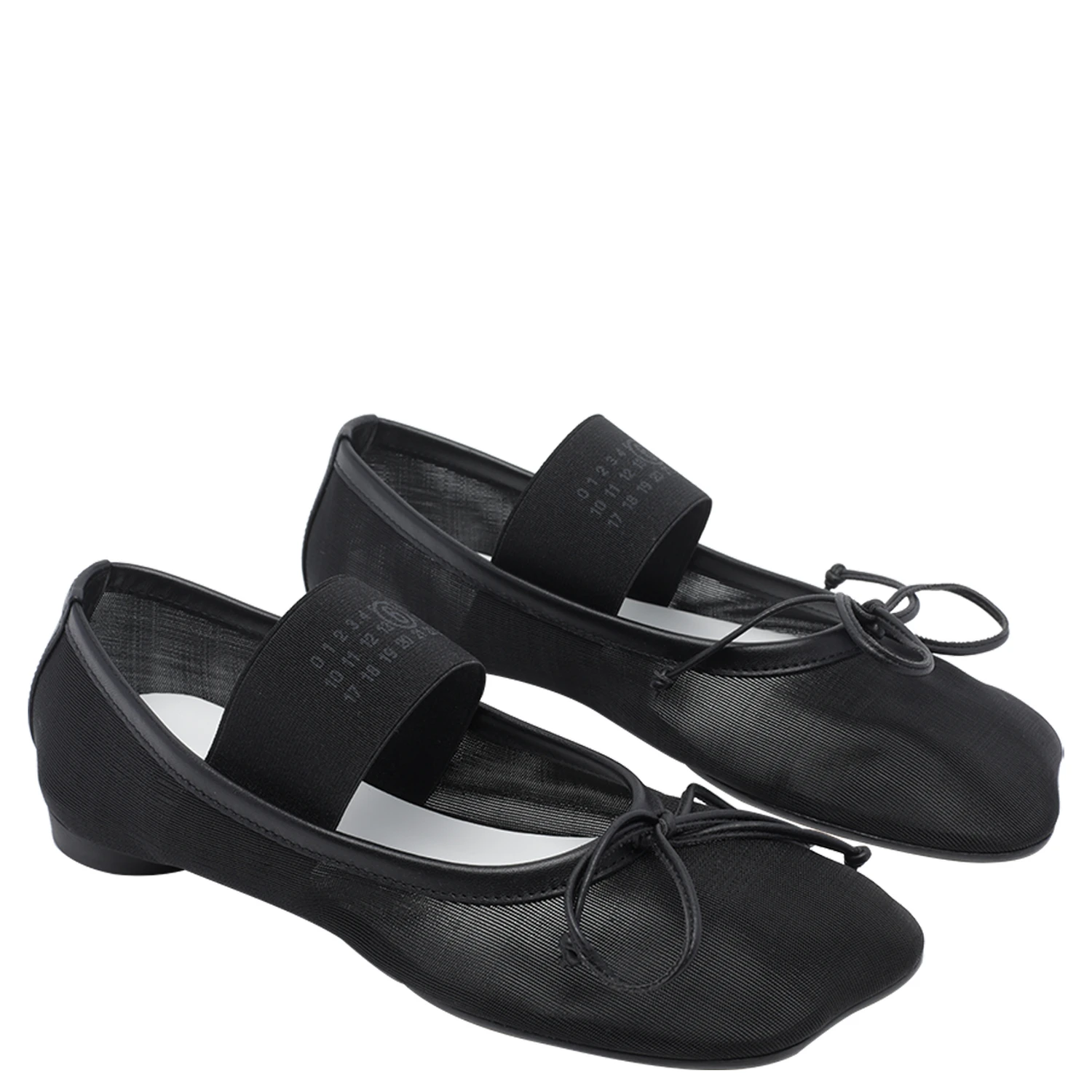 MM6 Maison Margiela Flat shoes Black