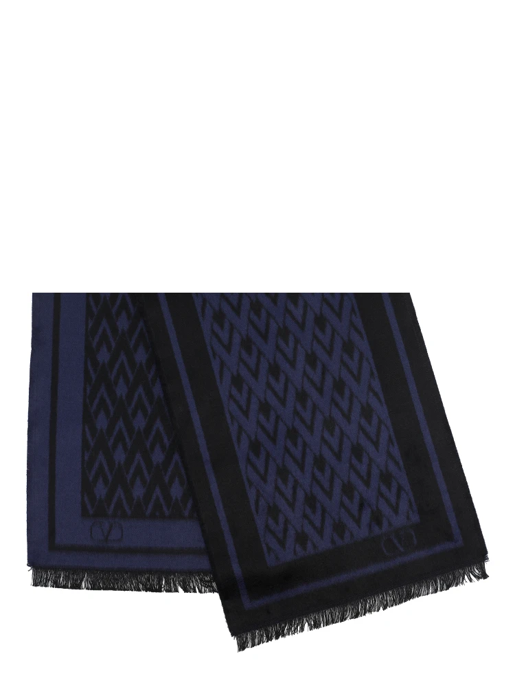Valentino Garavani Scarfs Blue alternative