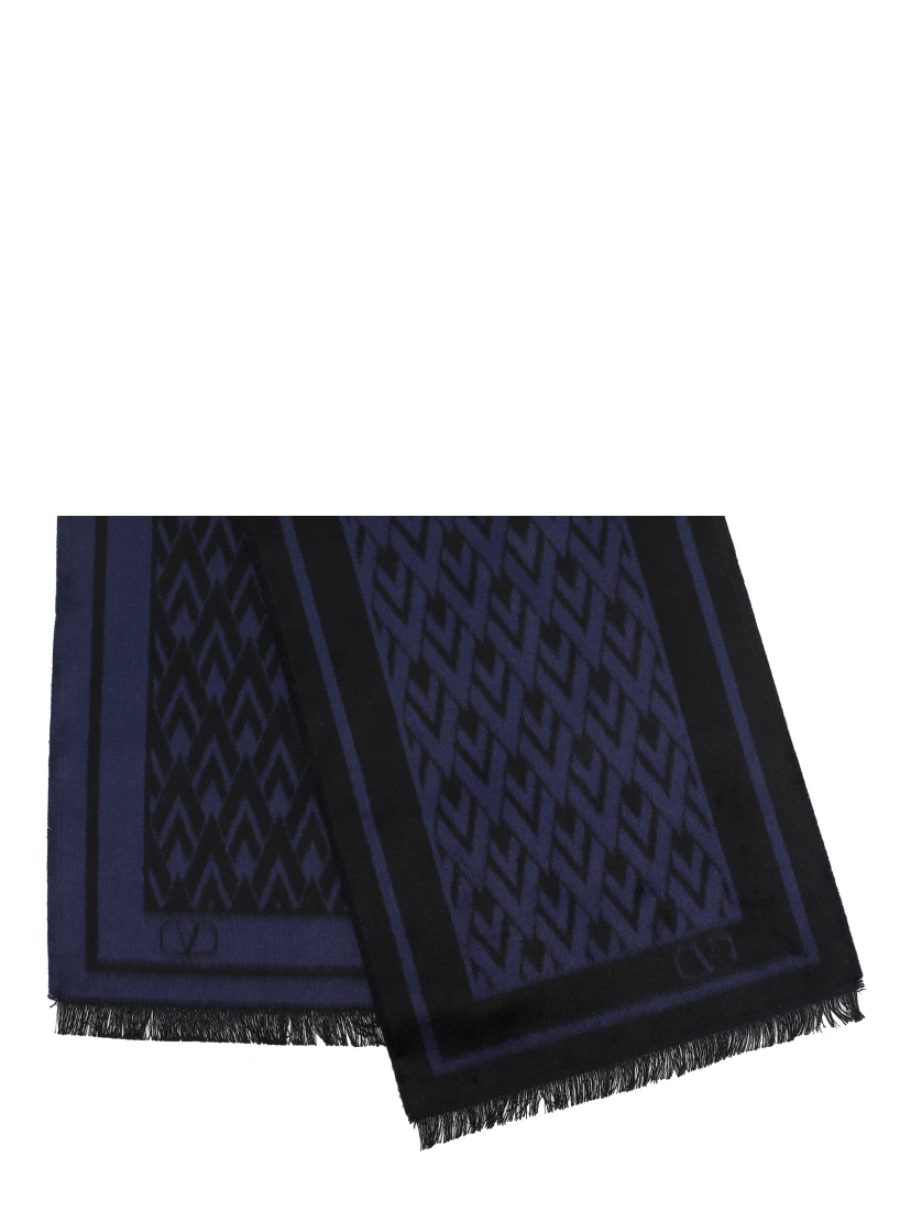 Valentino Garavani Scarfs Blue