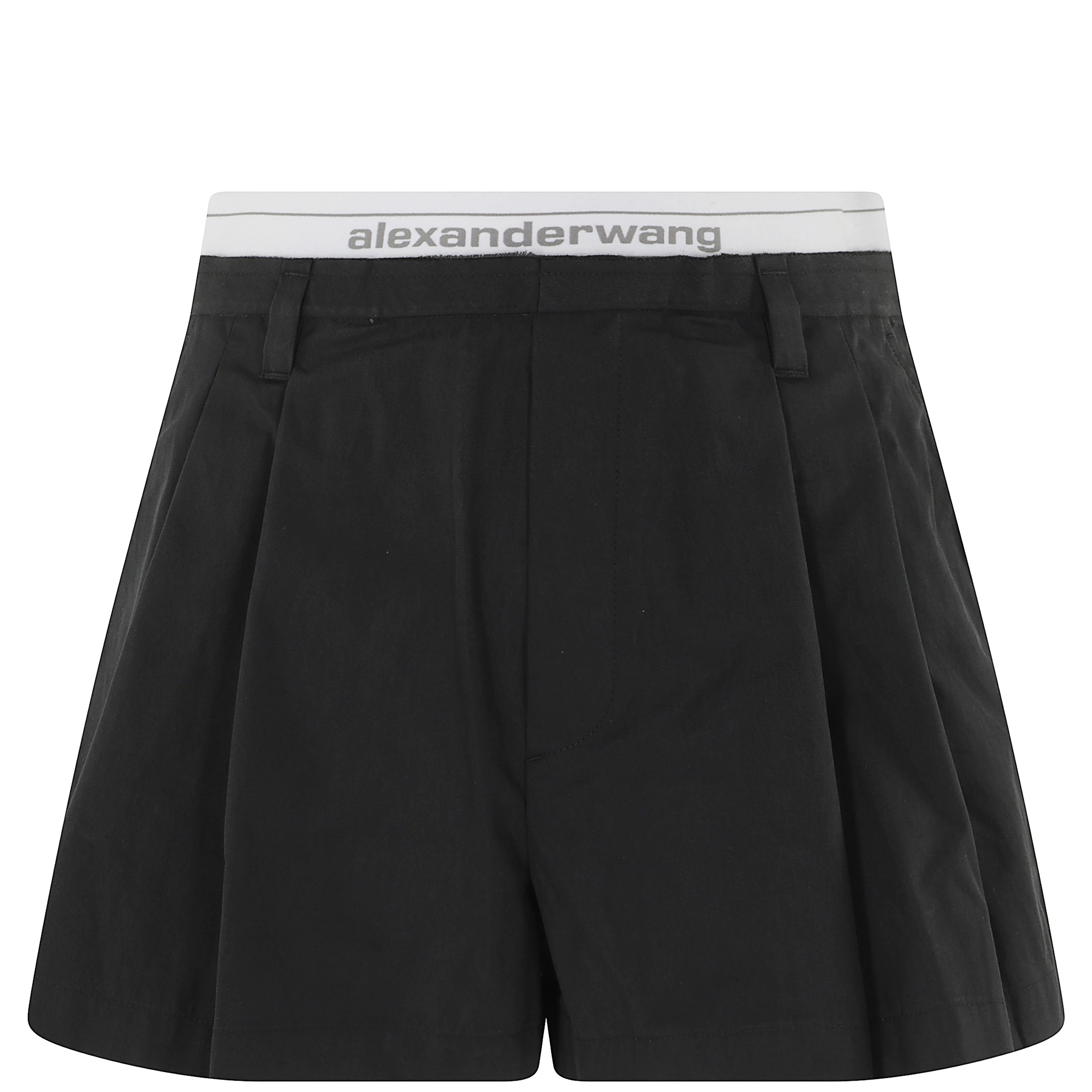 HIGH-RISE SHORT W LOGO ELASTIC