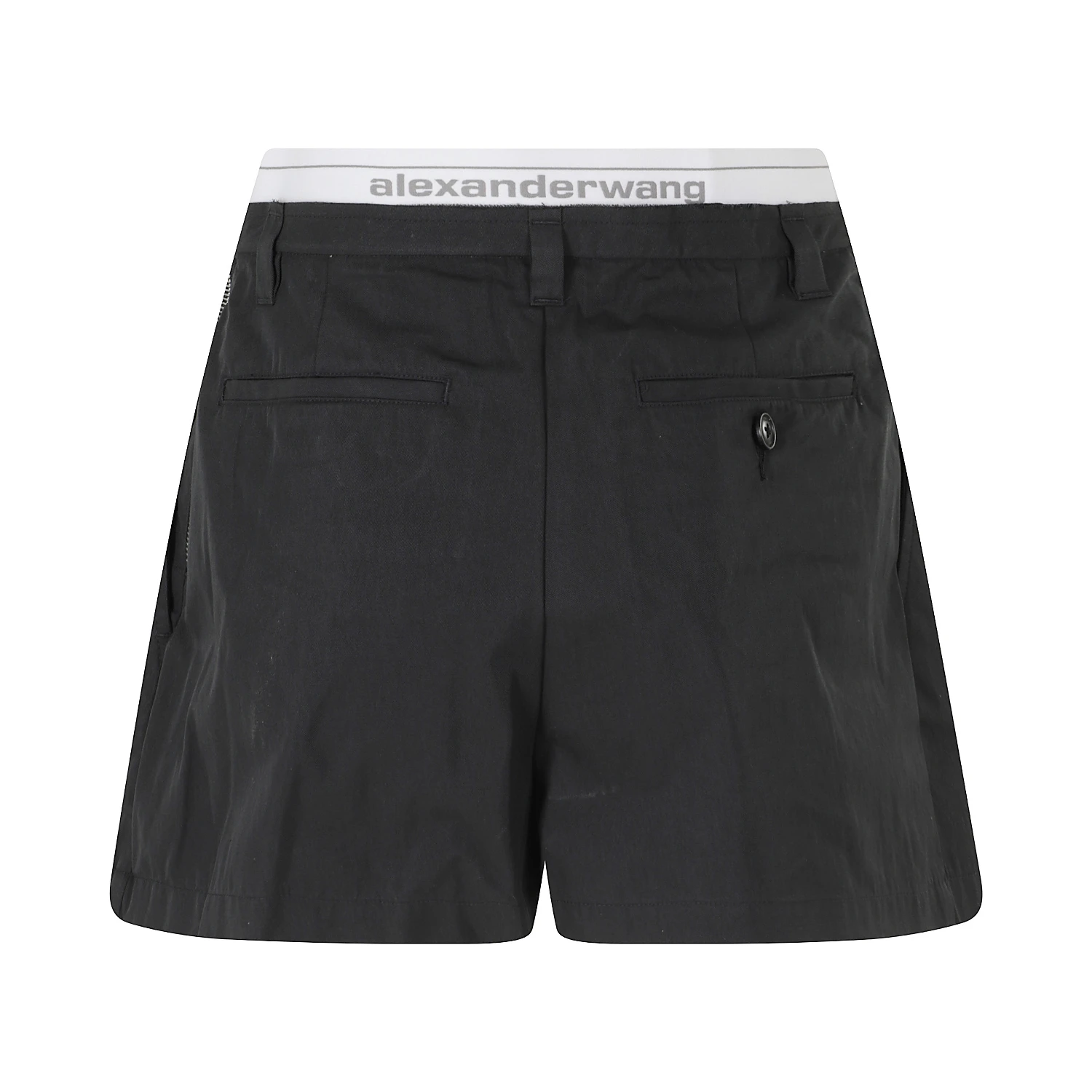 HIGH-RISE SHORT W LOGO ELASTIC