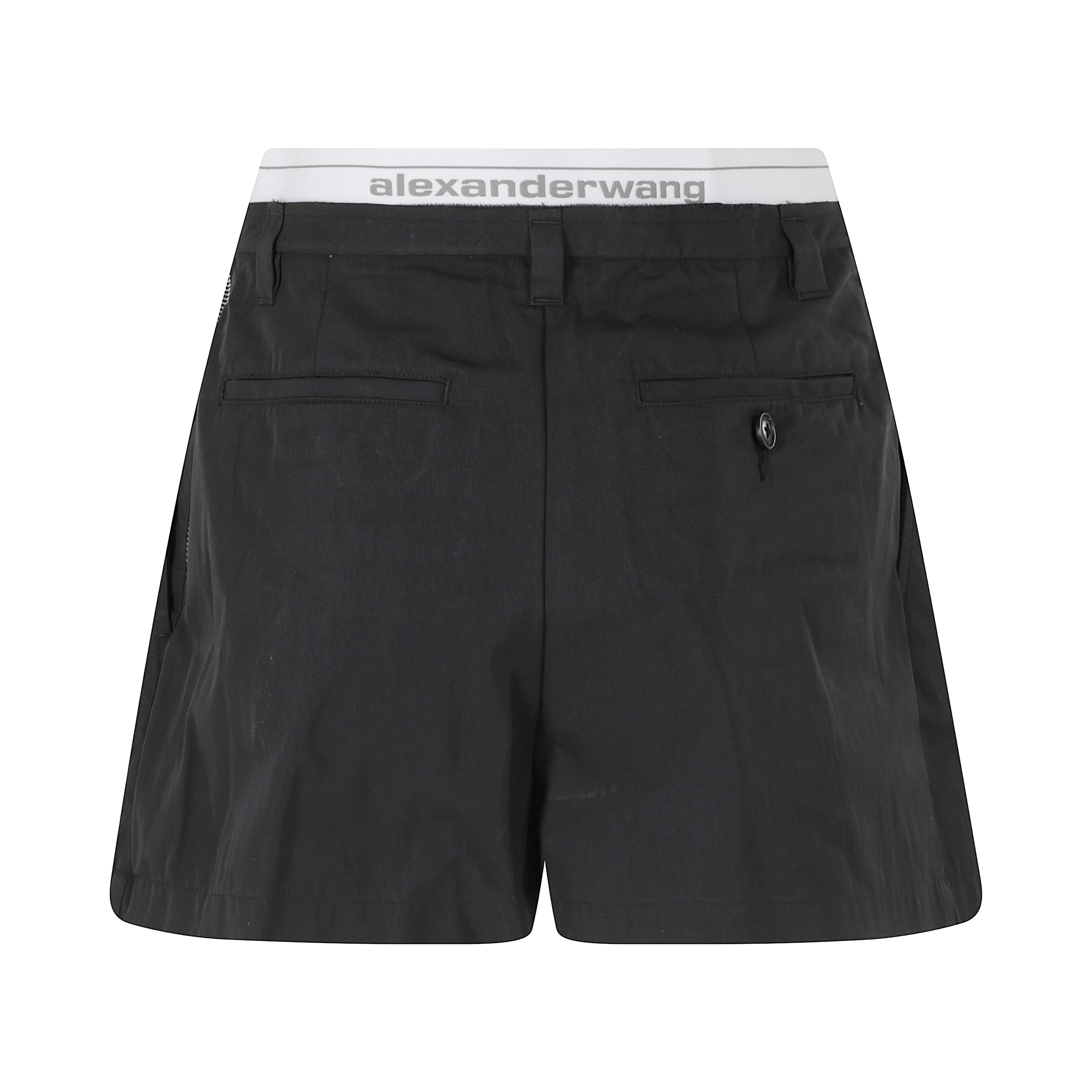HIGH-RISE SHORT W LOGO ELASTIC