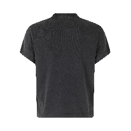 SHRUNKEN SS TEE W LOGO PRINT