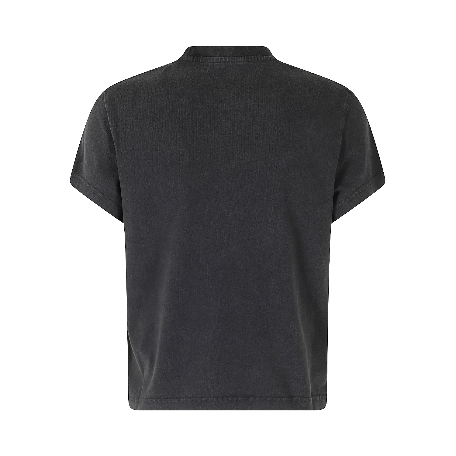 SHRUNKEN SS TEE W LOGO PRINT