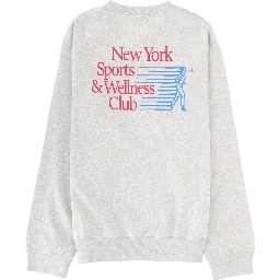 SWEATSHIRT WITH LOGO AND PRINT