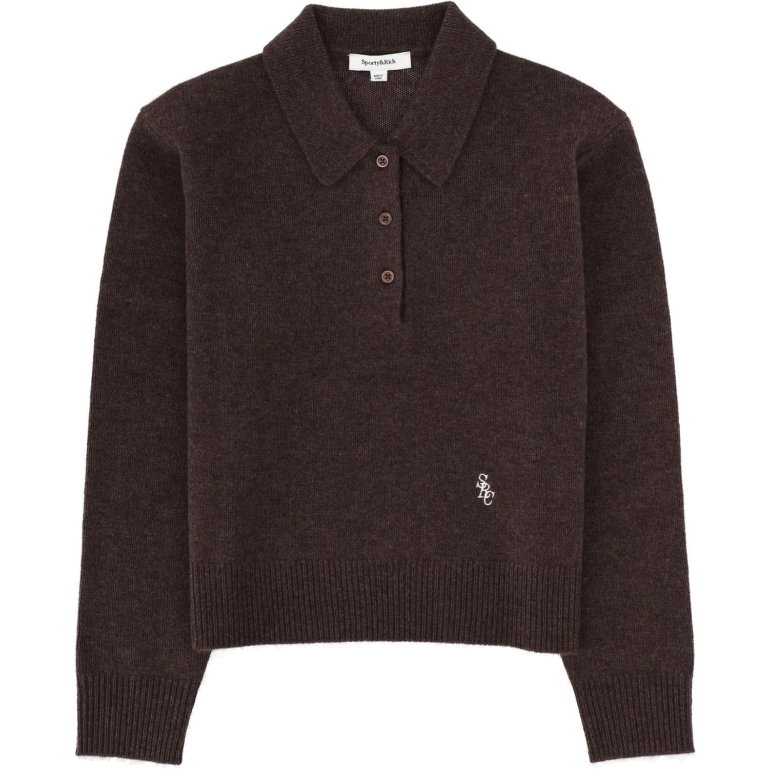 CASHMERE POLO SHIRT
