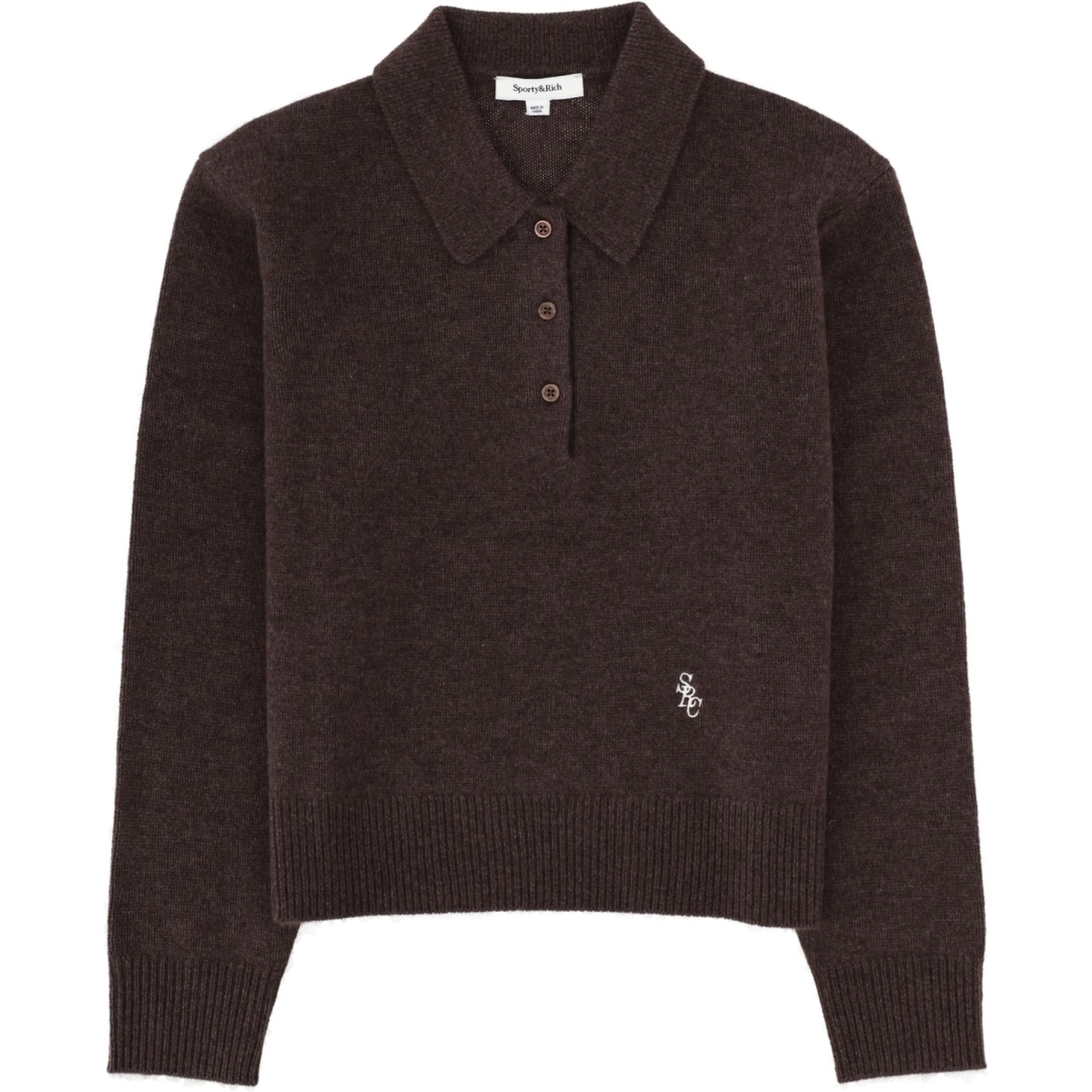 CASHMERE POLO SHIRT