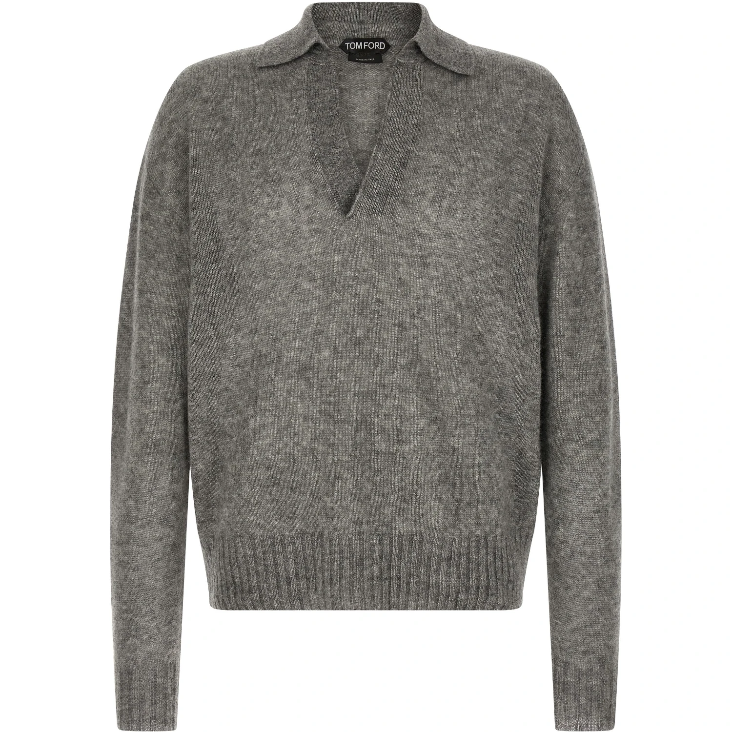 Gray Cashmere Cardigan