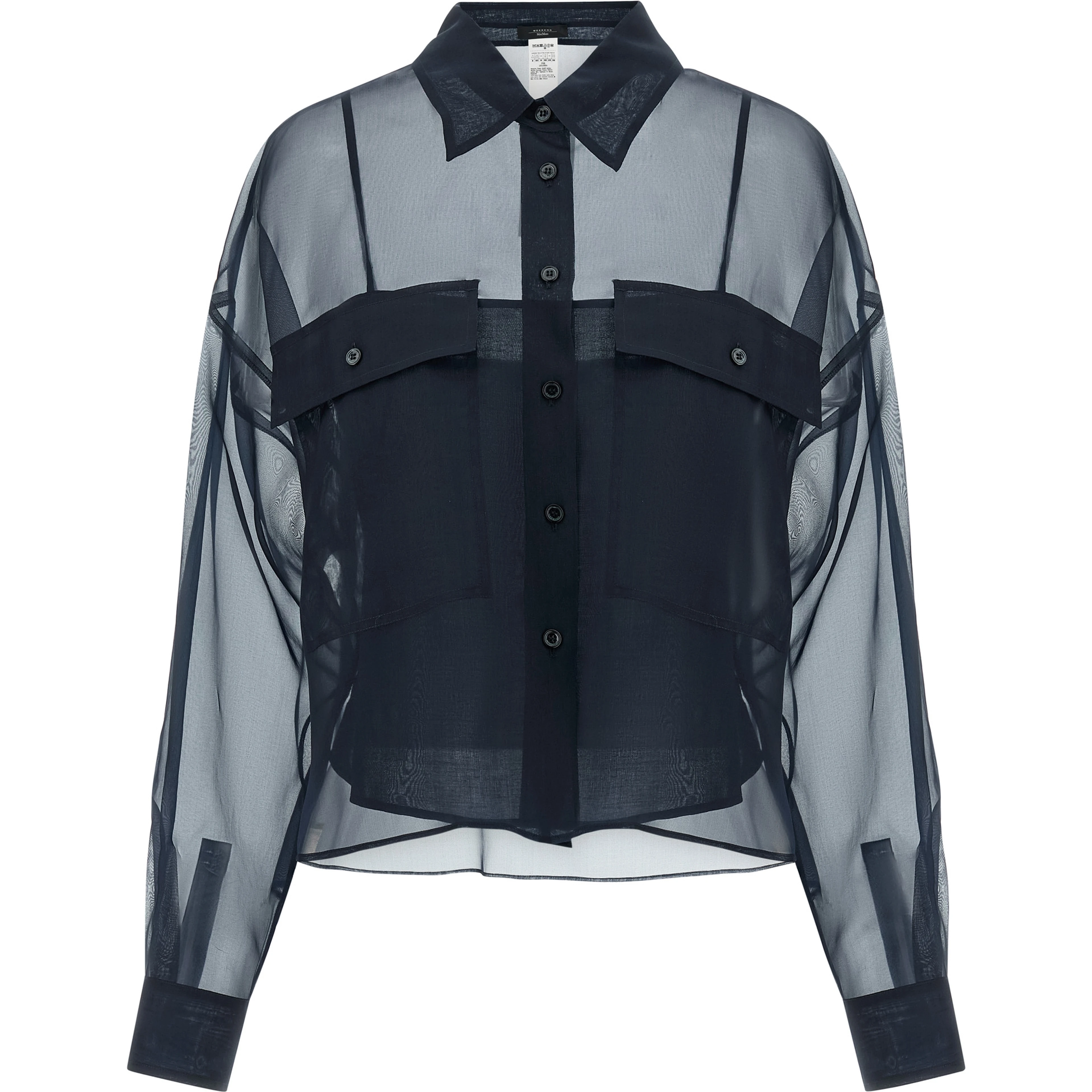 Blue Cotton Blouse