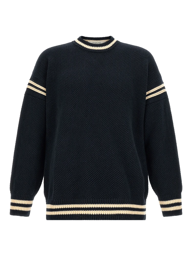 Blue Cotton Cardigan