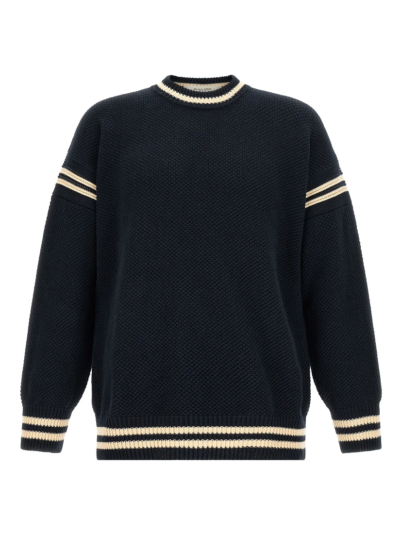 Blue Cotton Cardigan