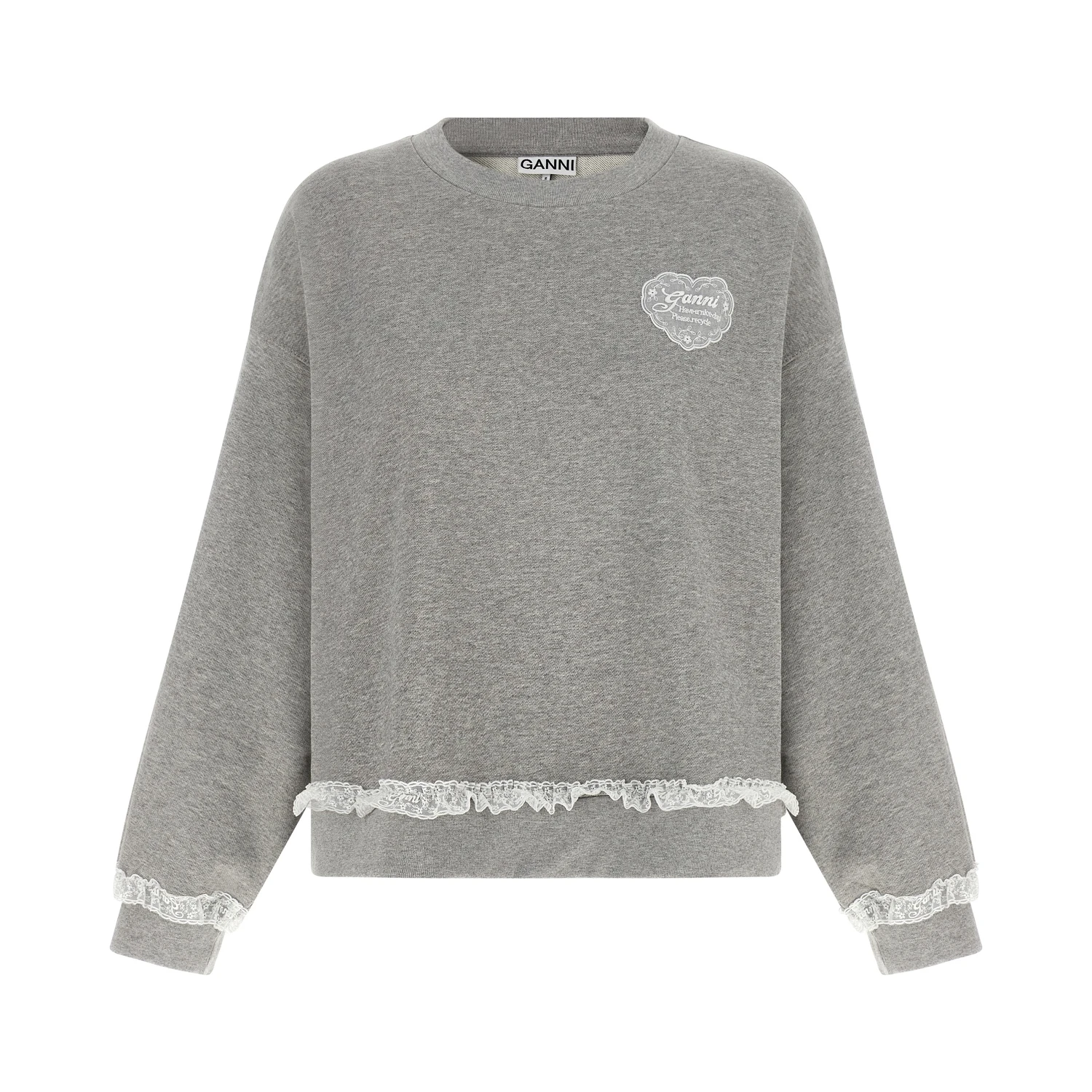 Gray Organic Cotton Sweatshirt