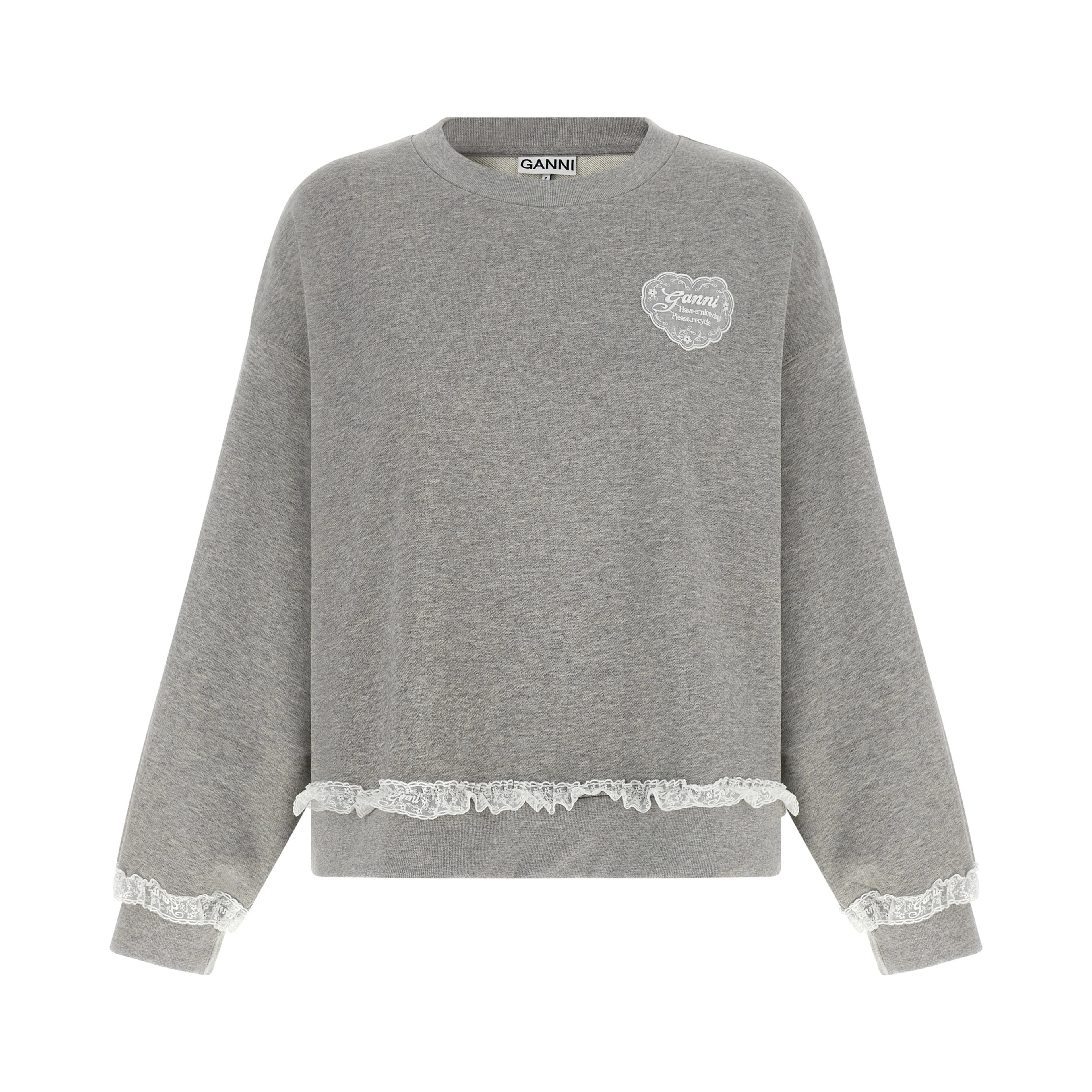 Gray Organic Cotton Sweatshirt