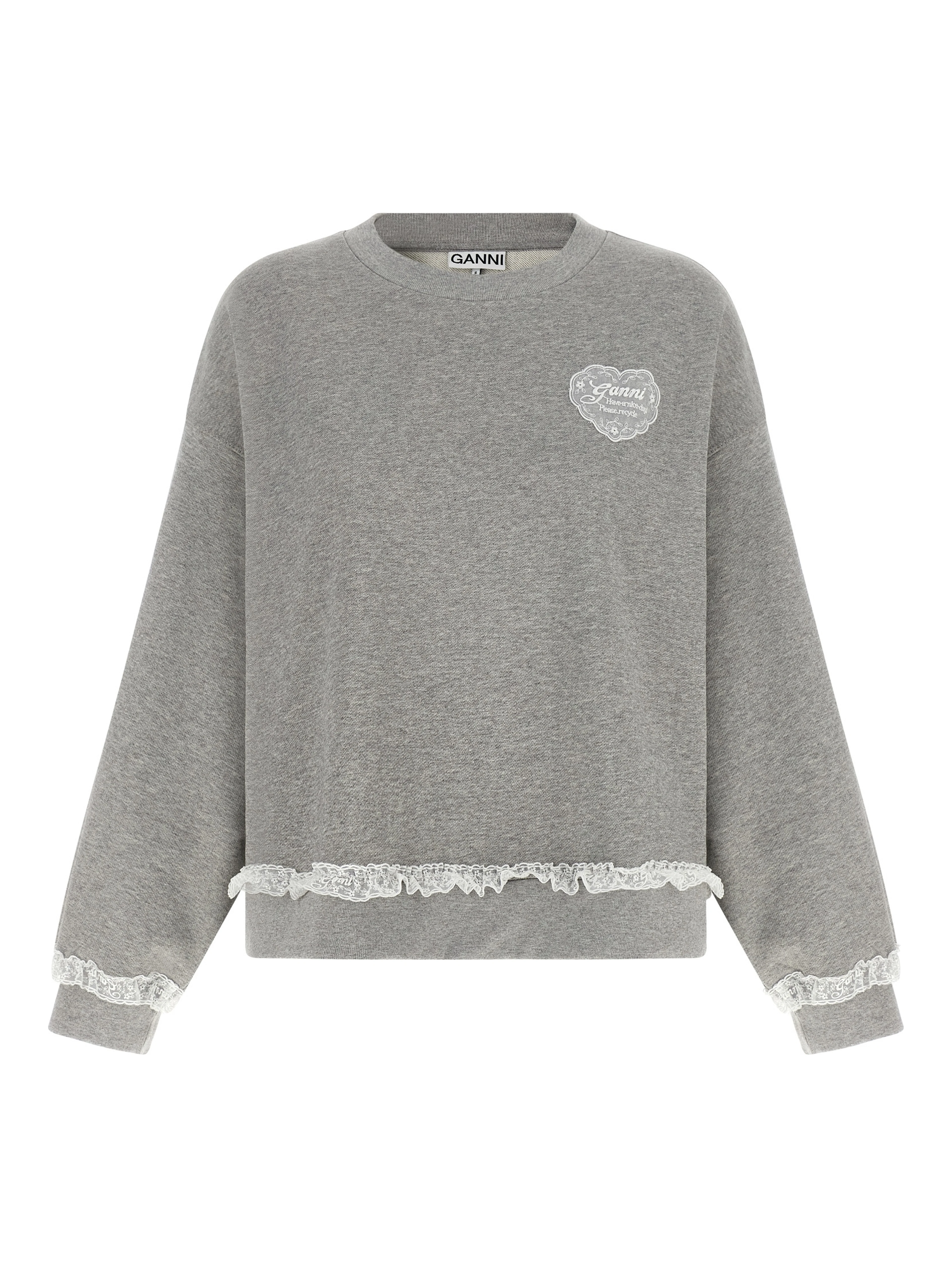 Gray Organic Cotton Sweatshirt