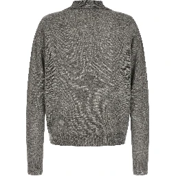 Gray Cashmere Cardigan